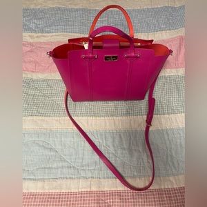 Kate Spade handbag pink and coral color